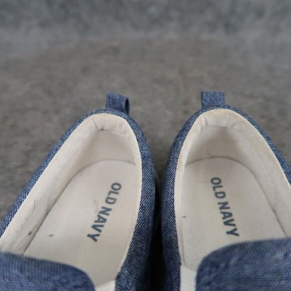 Old Navy Shoes Kids 13 Sneaker Slip On Casual Trainer Chambry Blue Toddler Youth - Picture 12 of 13